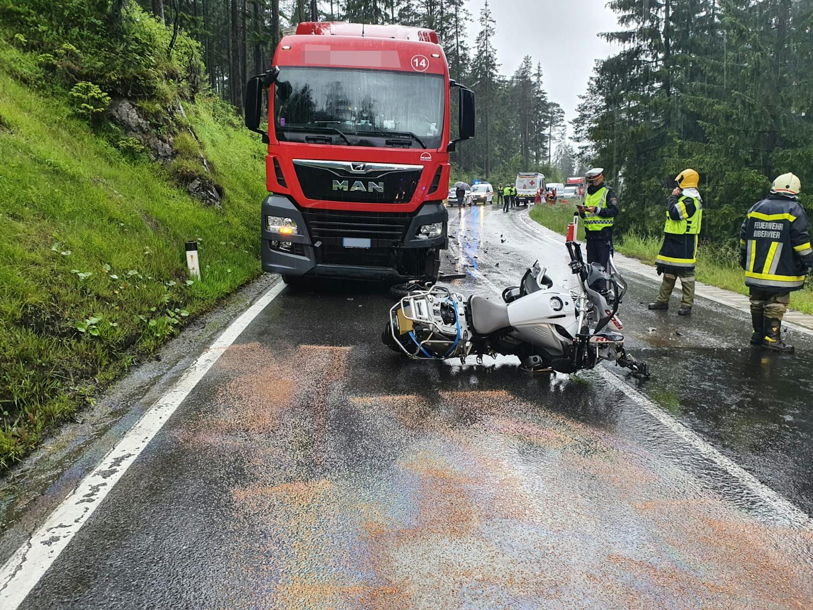 Tödlicher Motorradunfall in Biberwier (T) am 29. Juni 2020