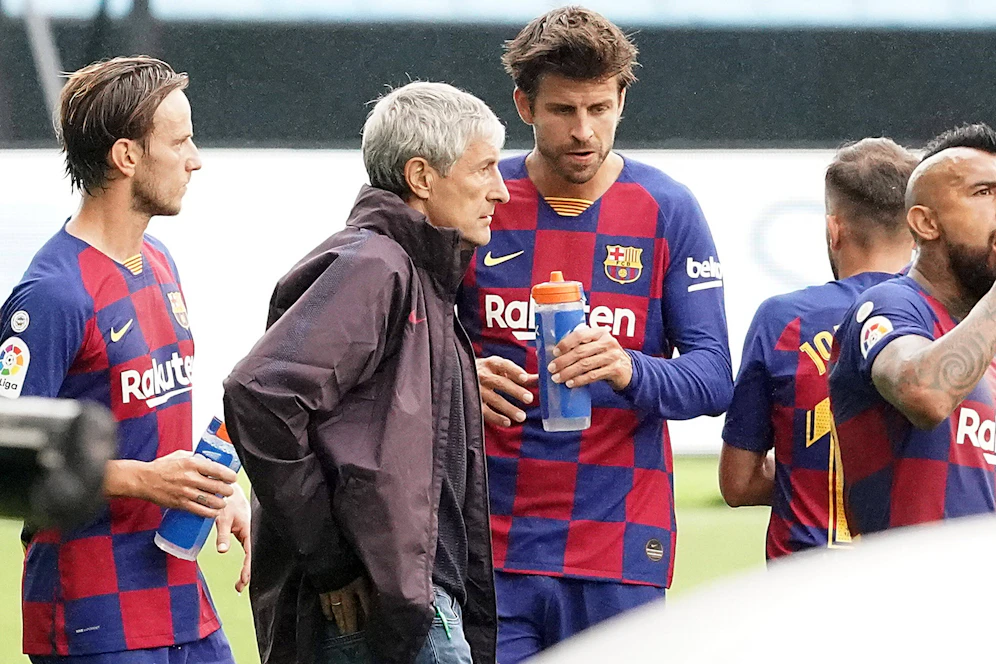 Barcelona-Trainer Setien steht in der Kritik.&nbsp;