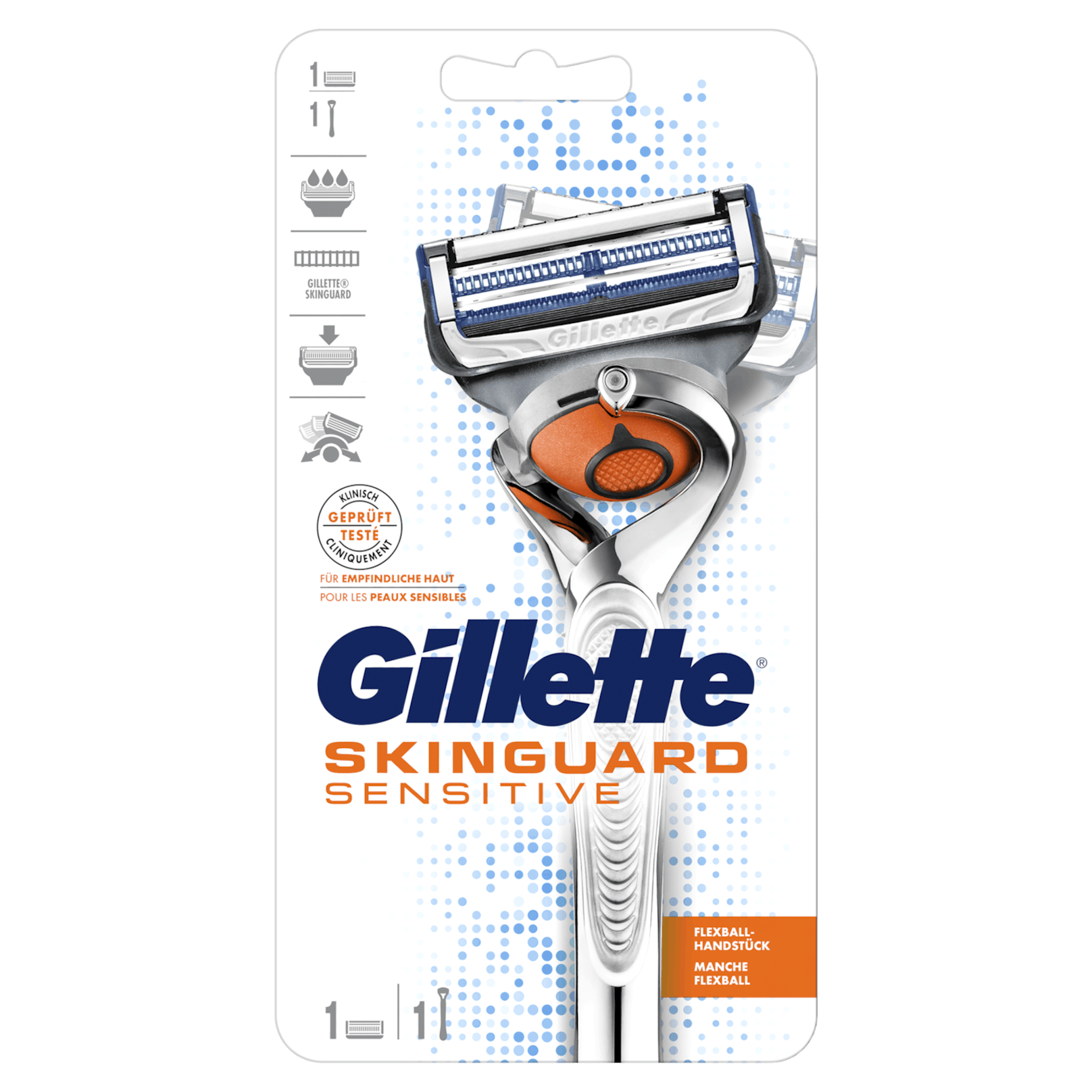 Jetzt teilnehmen &amp; exklusive Gillette SkinGuard Sensitive Packages gewinnen.