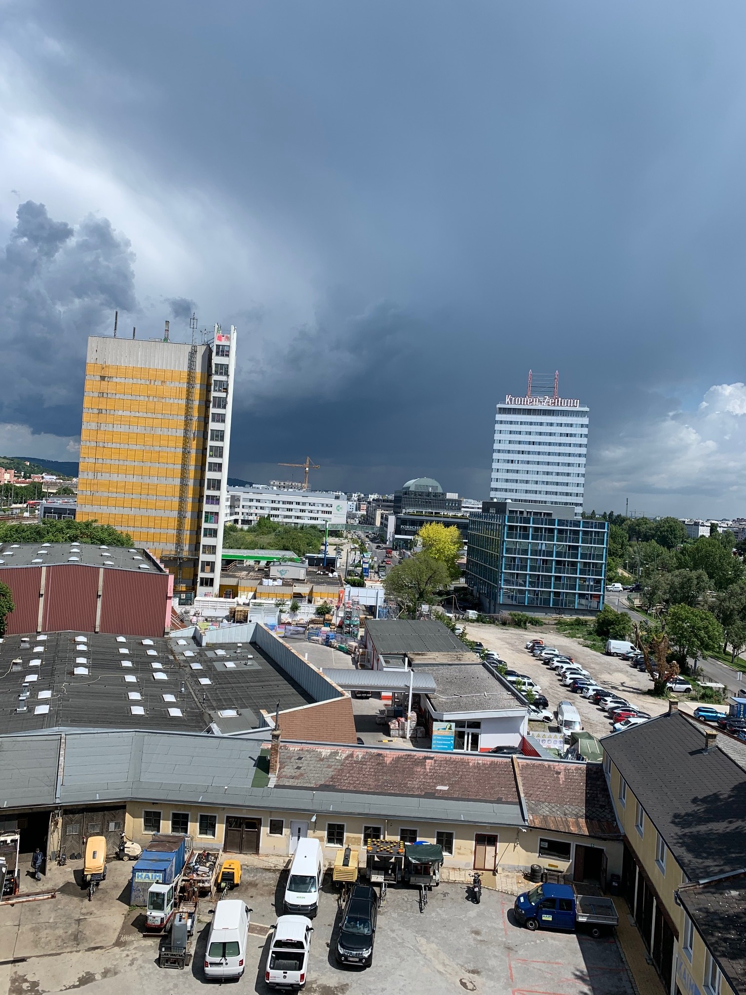 Unwetter-Alarm für Wien
