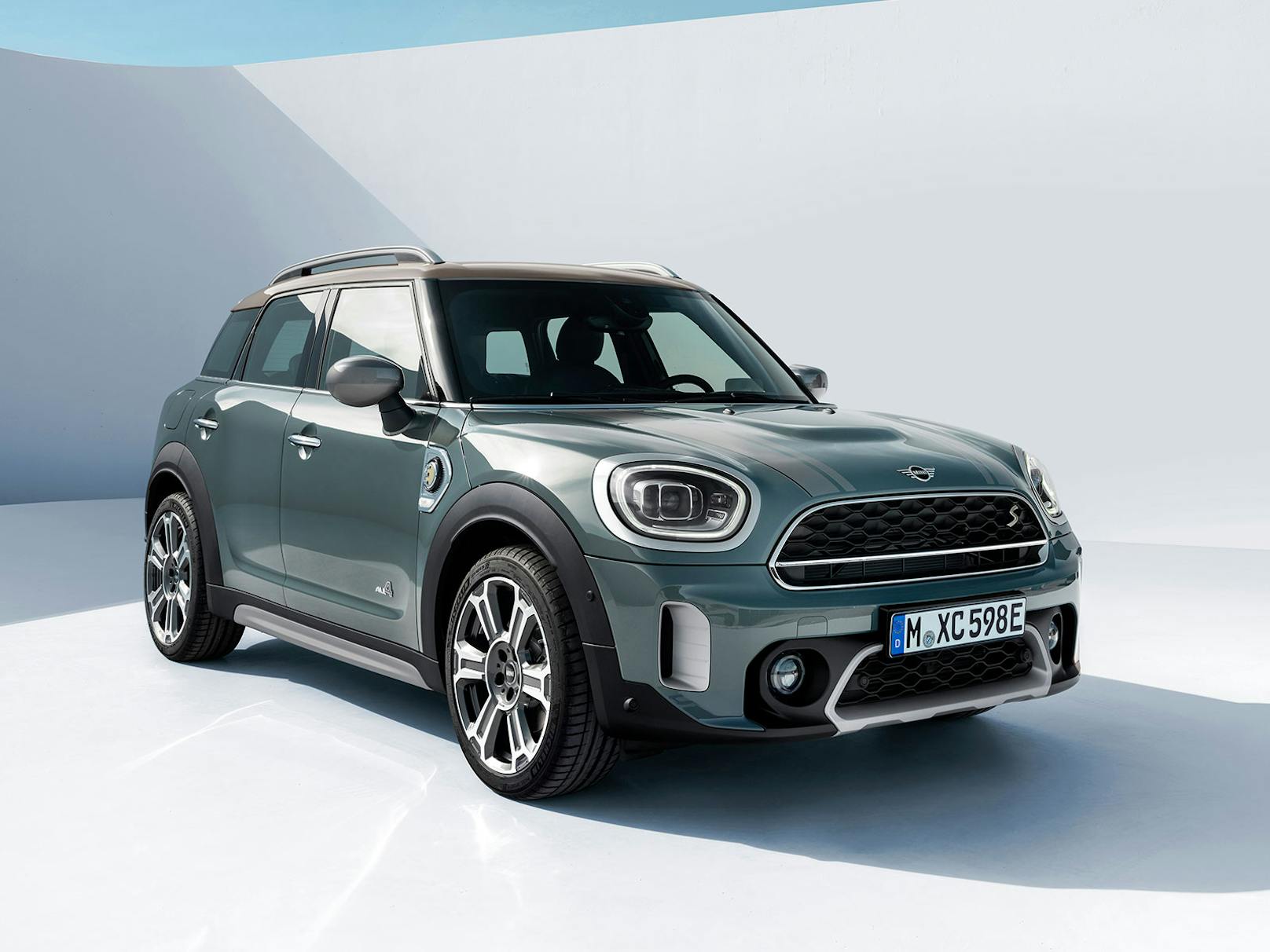 Frontansicht Mini Countryman Facelift