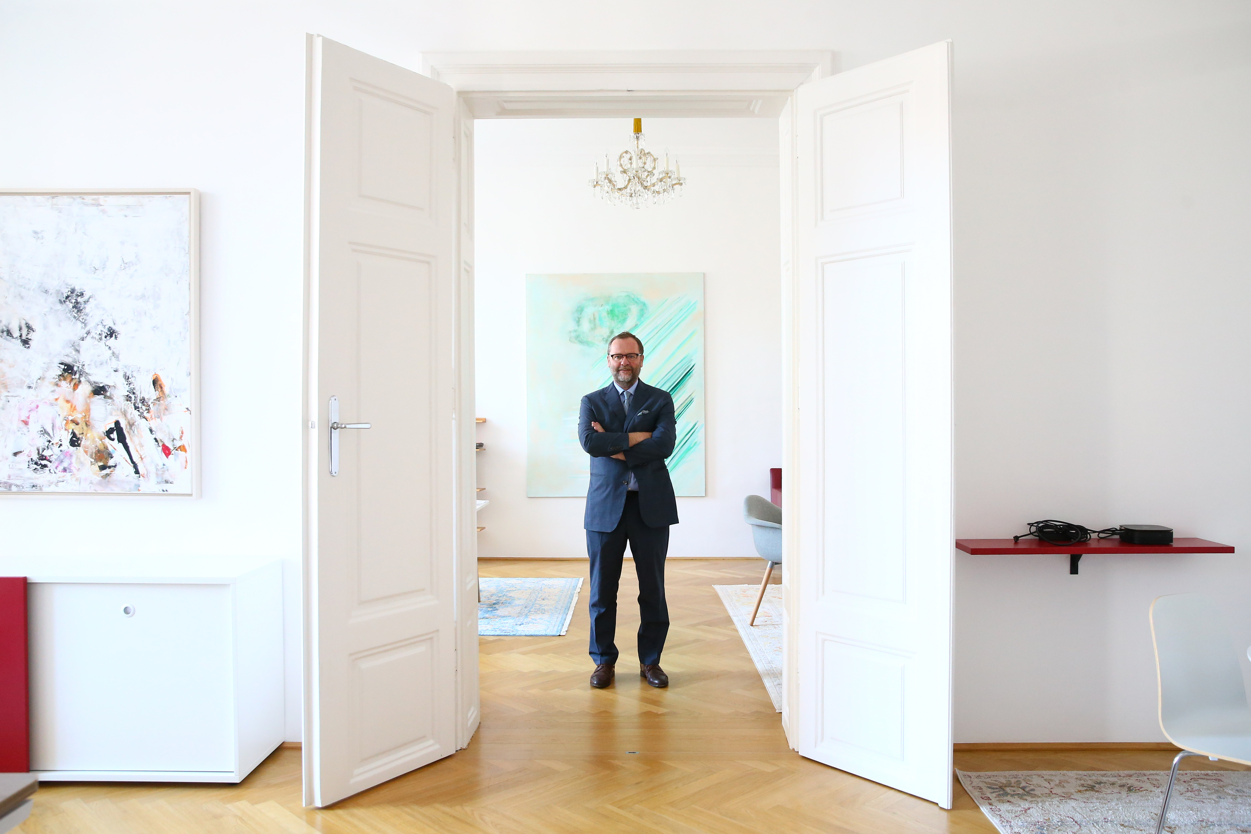 Neos-Urgestein und Unternehmer Sepp Schellhorn spricht im <em>