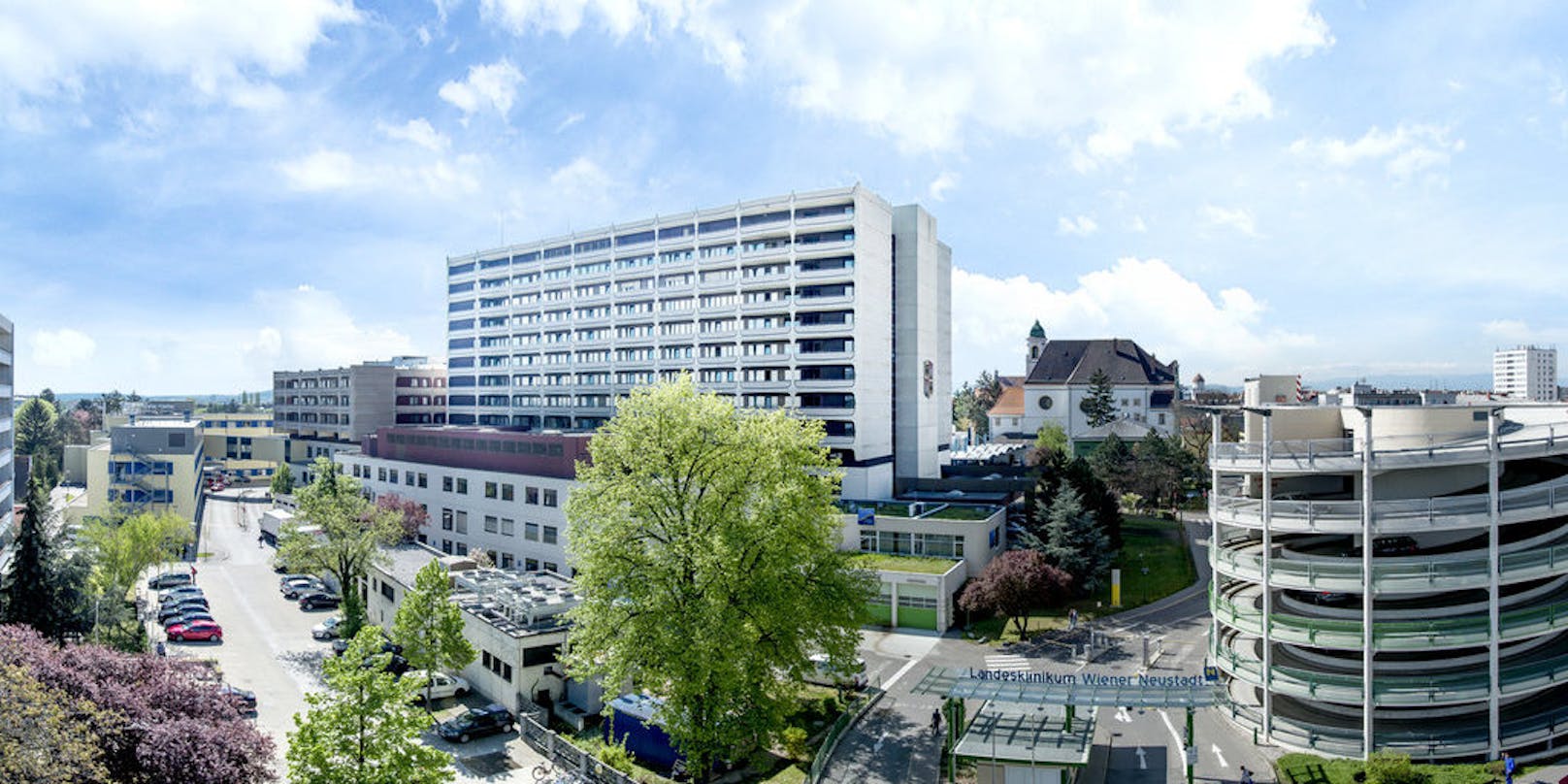 Das Spital in Wr. Neustadt.