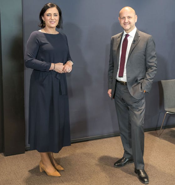 Beim "Heute"-Gipfel mit dabei: Ministerin Elisabeth Köstinger und Wien Tourismus-Chef Norbert Kettner
