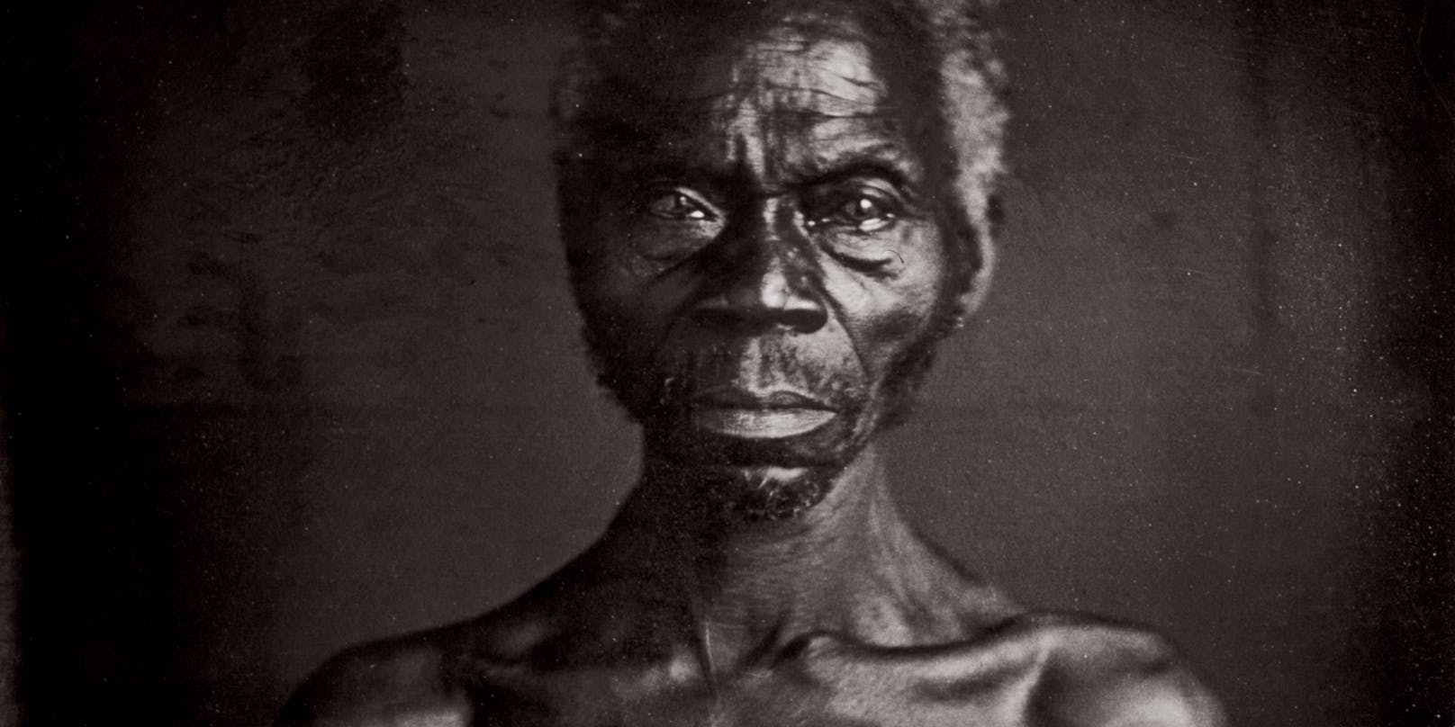 1850 im Auftrag Agassiz’ angefertigte Lichtbild des kongolesischen Sklaven Renty