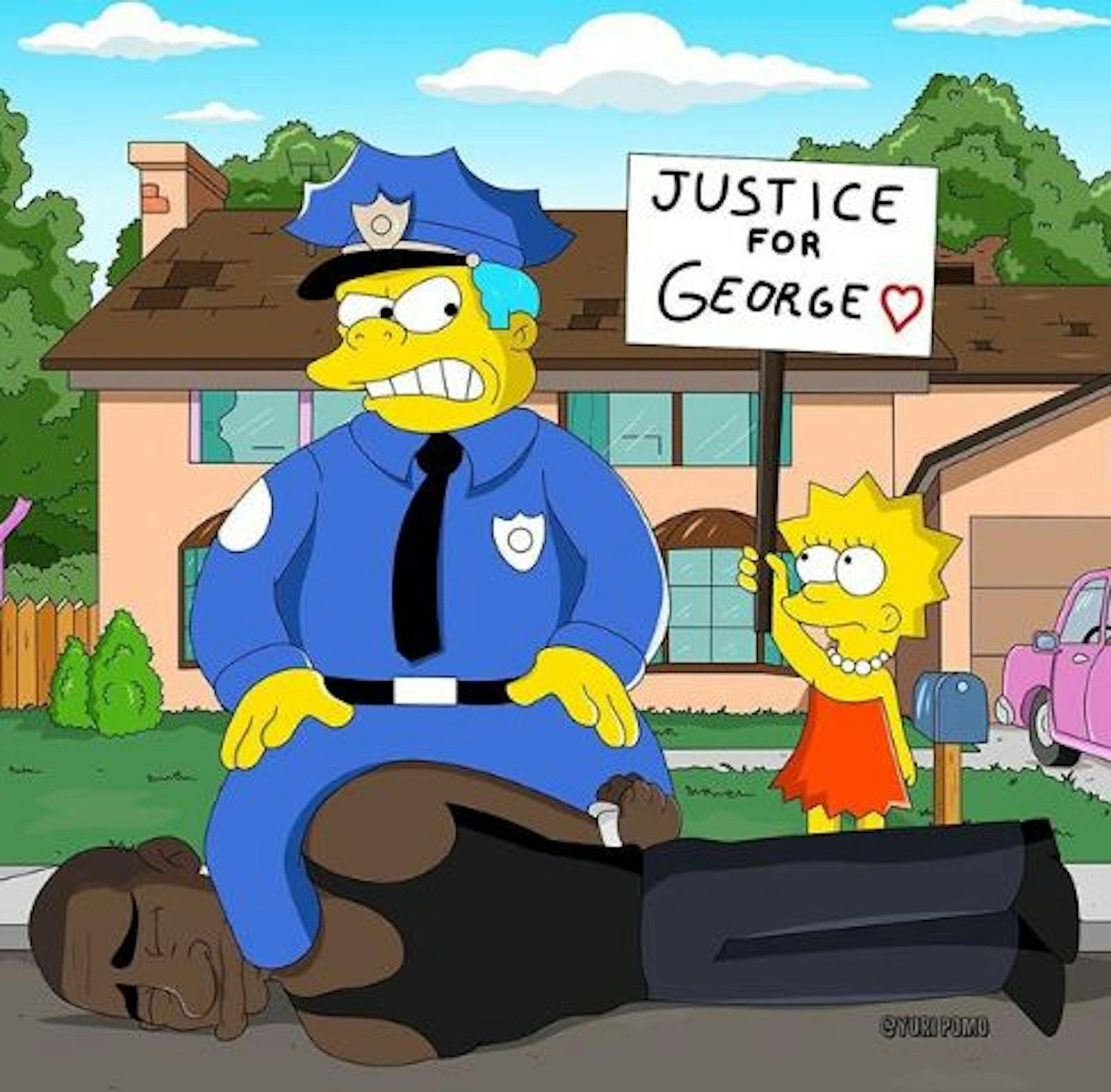 Sagten Simpsons Mord an George Floyd voraus?