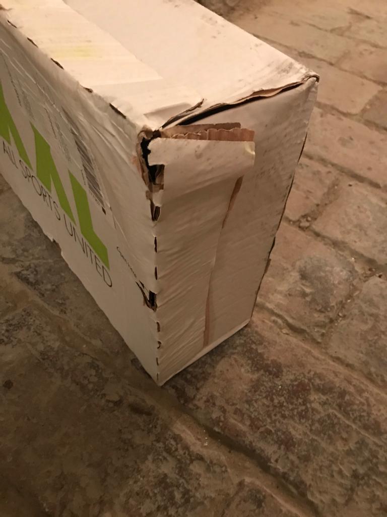 Das ramponiert Paket