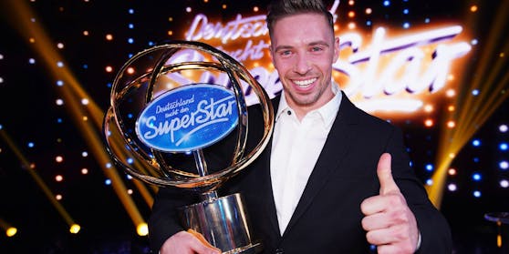 Zu Tränen gerührt holte sich Ramon Roselly 2020 den Sieg in der Castingshow "Deutschland sucht den Superstar".