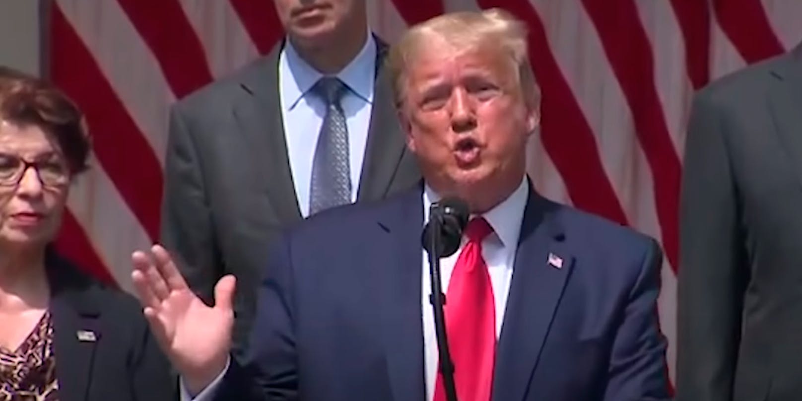 US-Präsident Trump provoziert mit seiner Rede