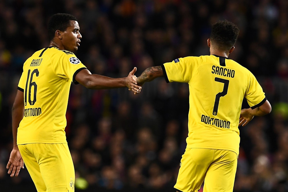 Jadon Sancho und Manuel Akanji wurden bestraft.