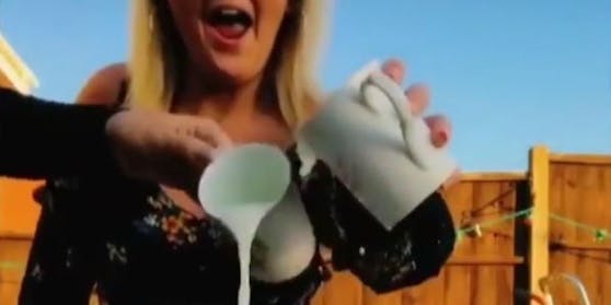 Mutter erschreckt ihr Baby für TikTok-Challenge - niemand findet's lustig