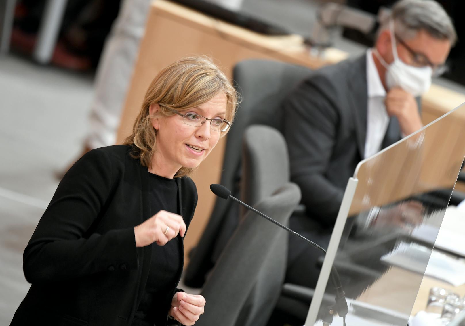 Umweltministerin Leonore Gewessler 