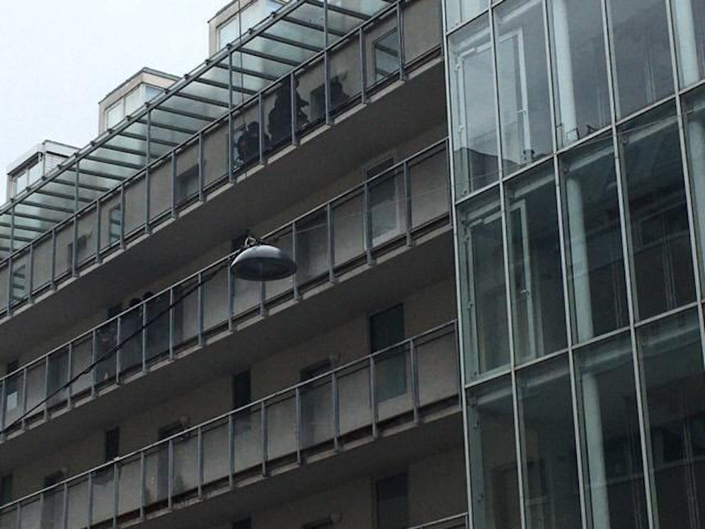 Polizei im Einsatz: Auf der Suche nach den Tätern