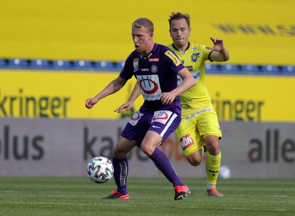 Thomas Ebner gegen Dominik Hofbauer.