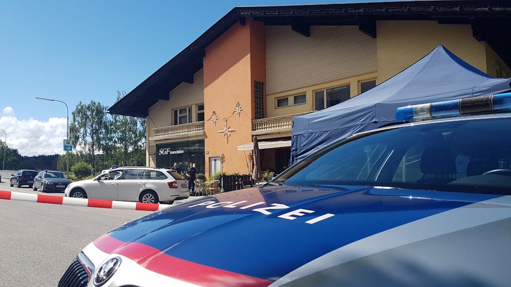 Pressekonferenz nach Bluttat in Kärnten
