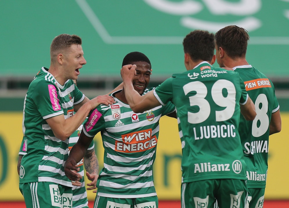 Rapid-Jubel gegen Sturm