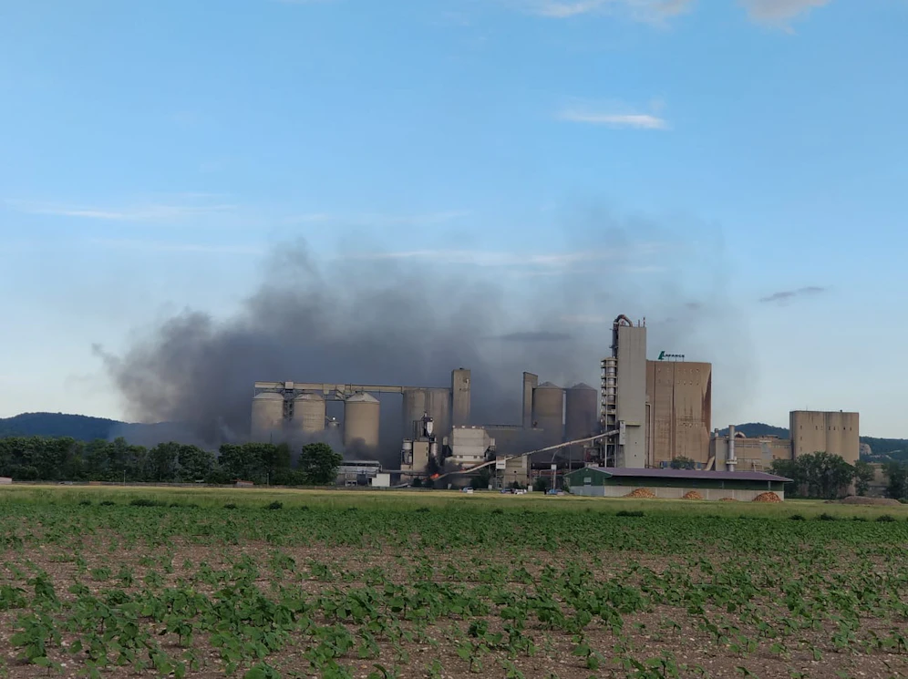Brand im Bezirk Bruck