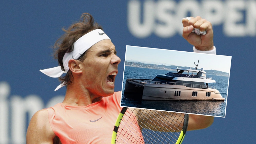 Rafael Nadal und seine Luxus-Yacht