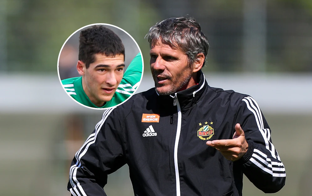 Leo Greiml, Rapid-Coach Didi Kühbauer