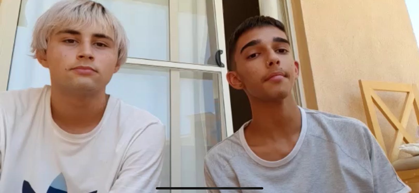 Francesco (17) und Gianluca (18) sind in Ägypten gestrandet.