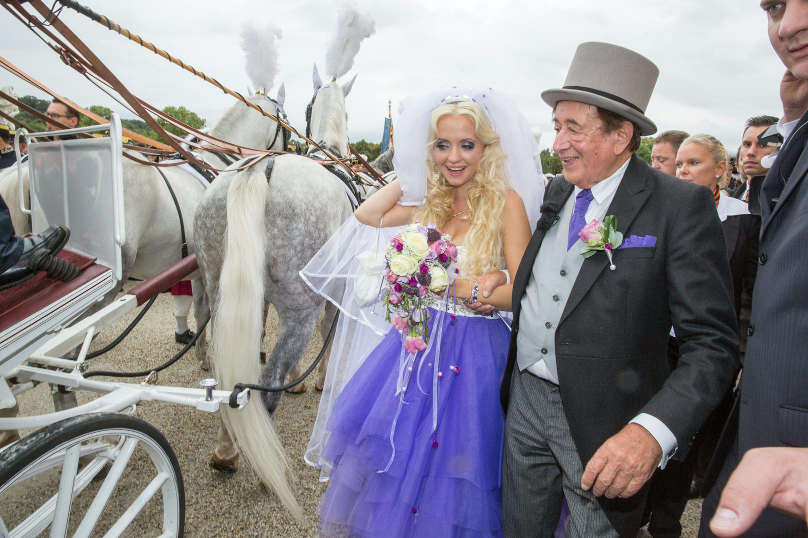 Am 13. September 2014 heirateten Cathy und Richard Lugner.