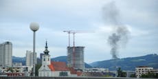 Riesige Rauchsäule über Linz sorgt für Aufsehen
