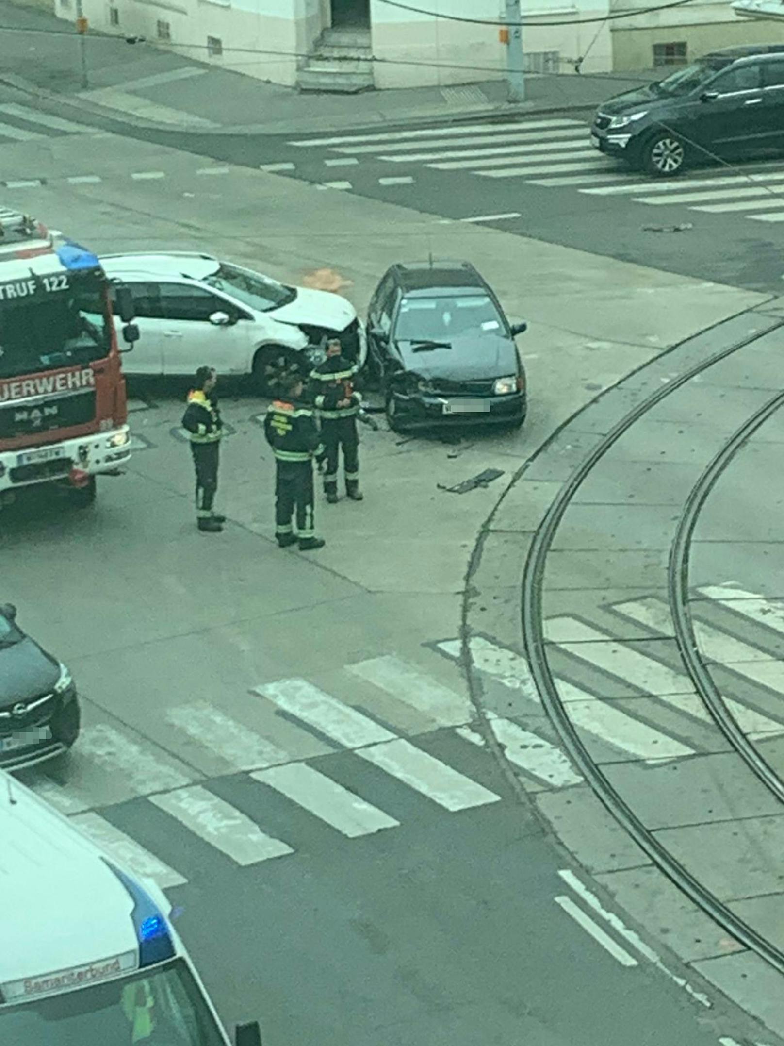 Ärgerlicher Crash am Montagvormittag in Meidling