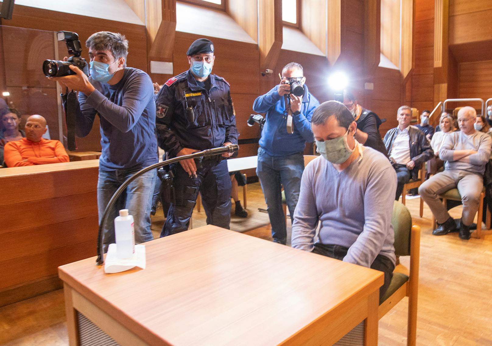 Der 43-Jährige Angeklagte im Mordfall Lucile. Das Gericht sprach ihn schuldig, die französische Austauschstudentin ermordet zu haben.