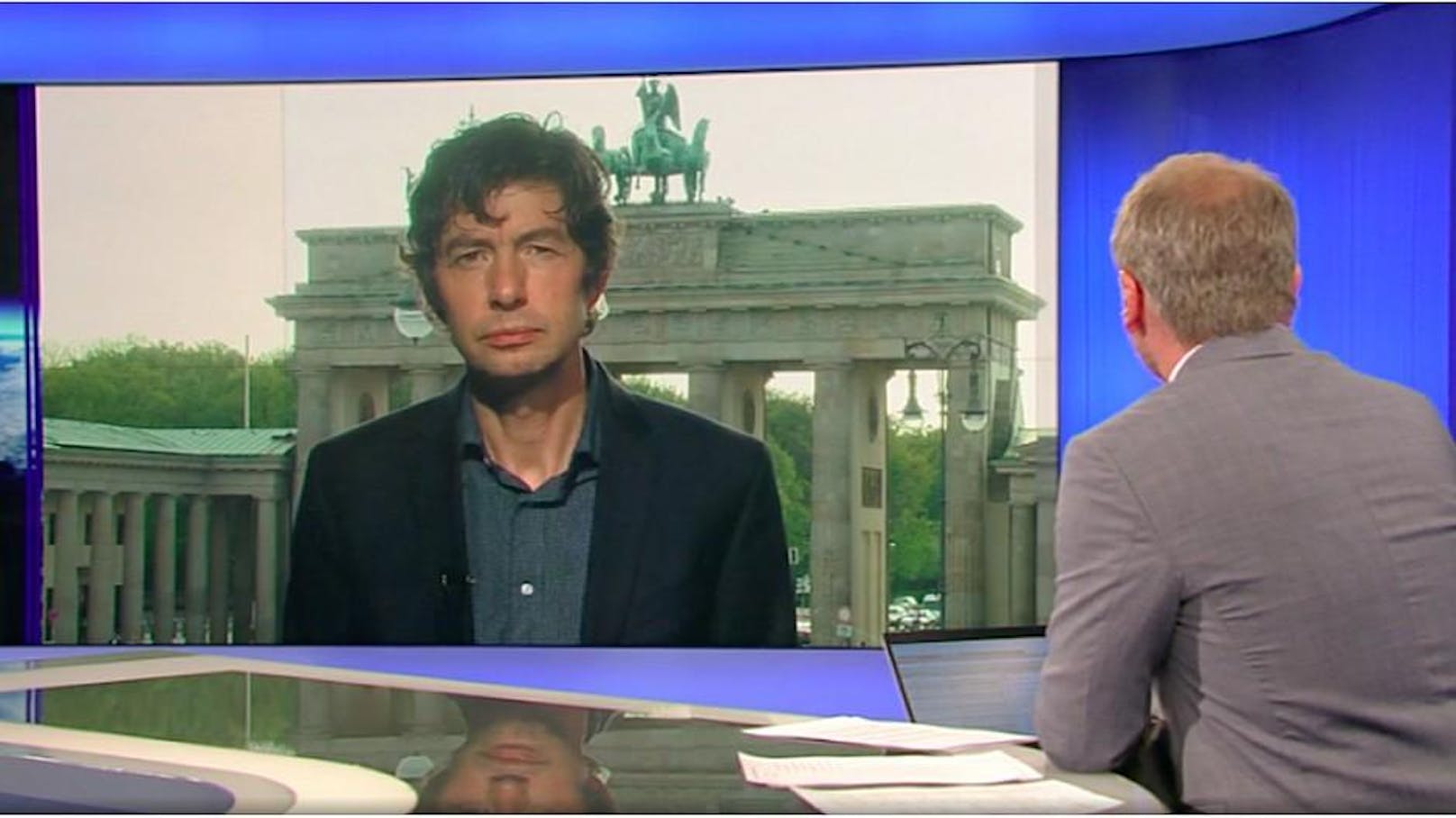 Christian Drosten im ORF-Interview mit Armin Wolf.