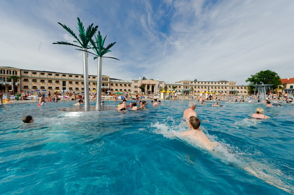 Das Strandbad in Baden.