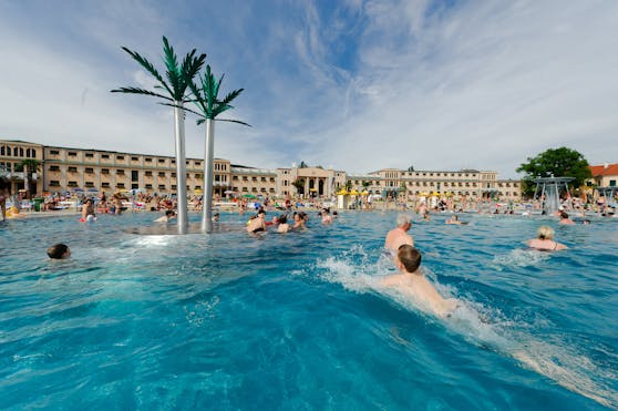 Das Strandbad in Baden.