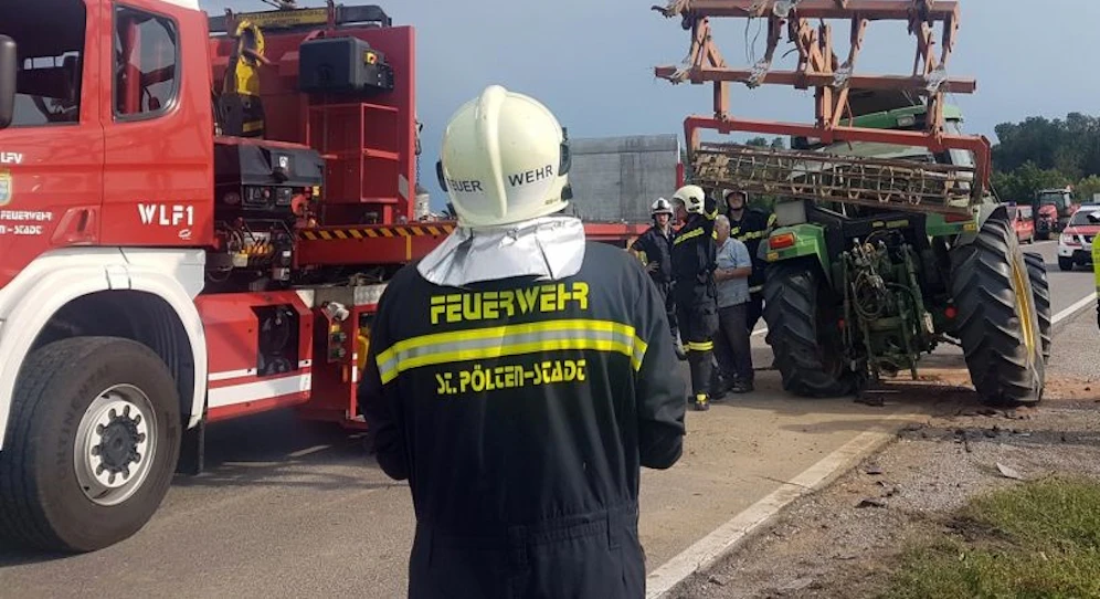 Symbolfoto eines Feuerwehreinsatzes in St. Pölten.