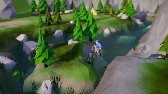 "Lonely Mountains Downhill" ist gleichzeitig fordernd und entspannend.