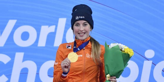 Lara van Ruijven jubelte 2019 über WM-Gold.