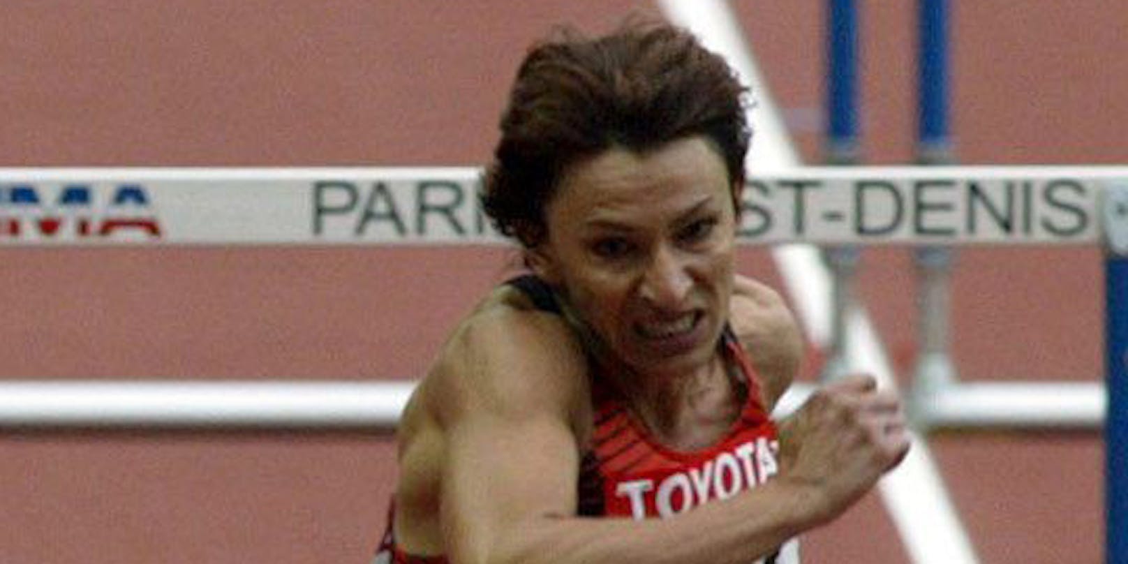 Svetlana Gnezdilov bei der Weltmeisterschaft 2013 in Frankreich.