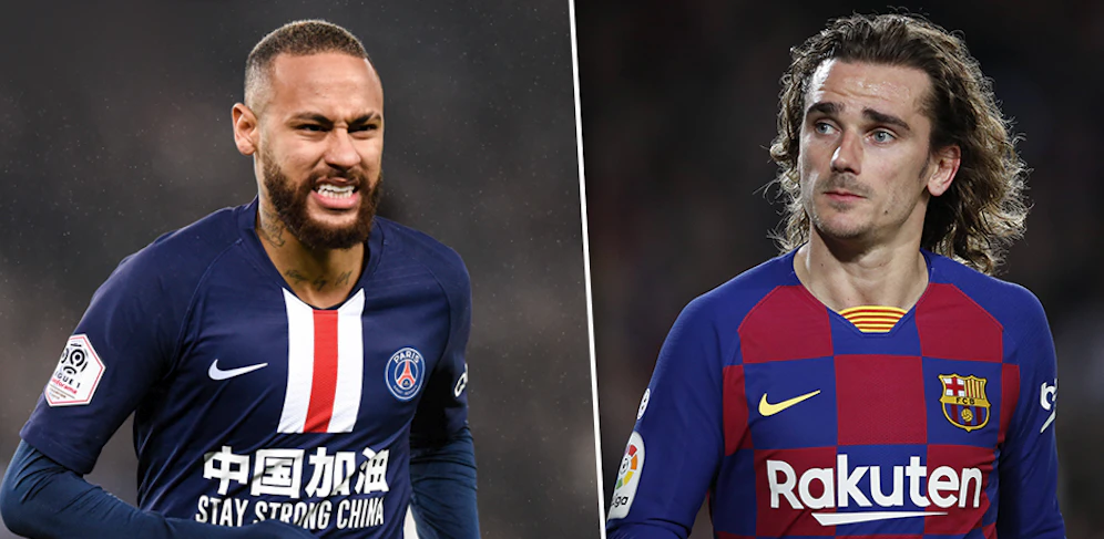 Neymar will zu Barcelona, Griezmann will weg