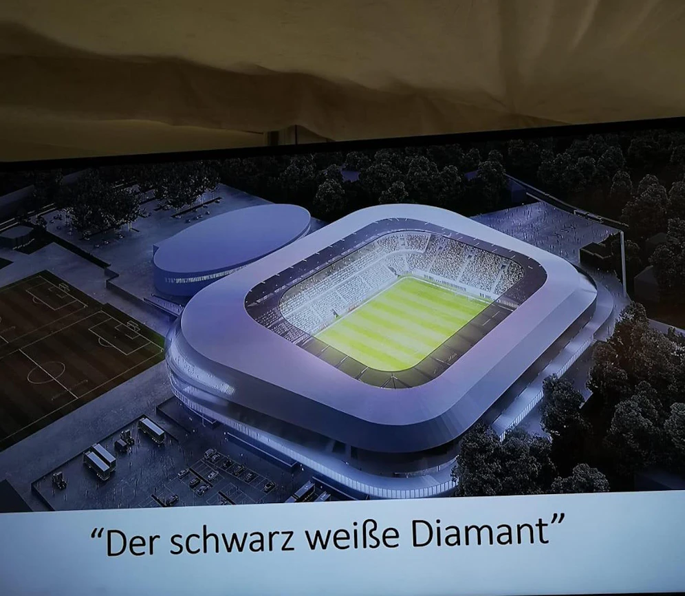 Ein Hauch von großer Fußballwelt! So könnte das neue Stadion des LASK aussehen.