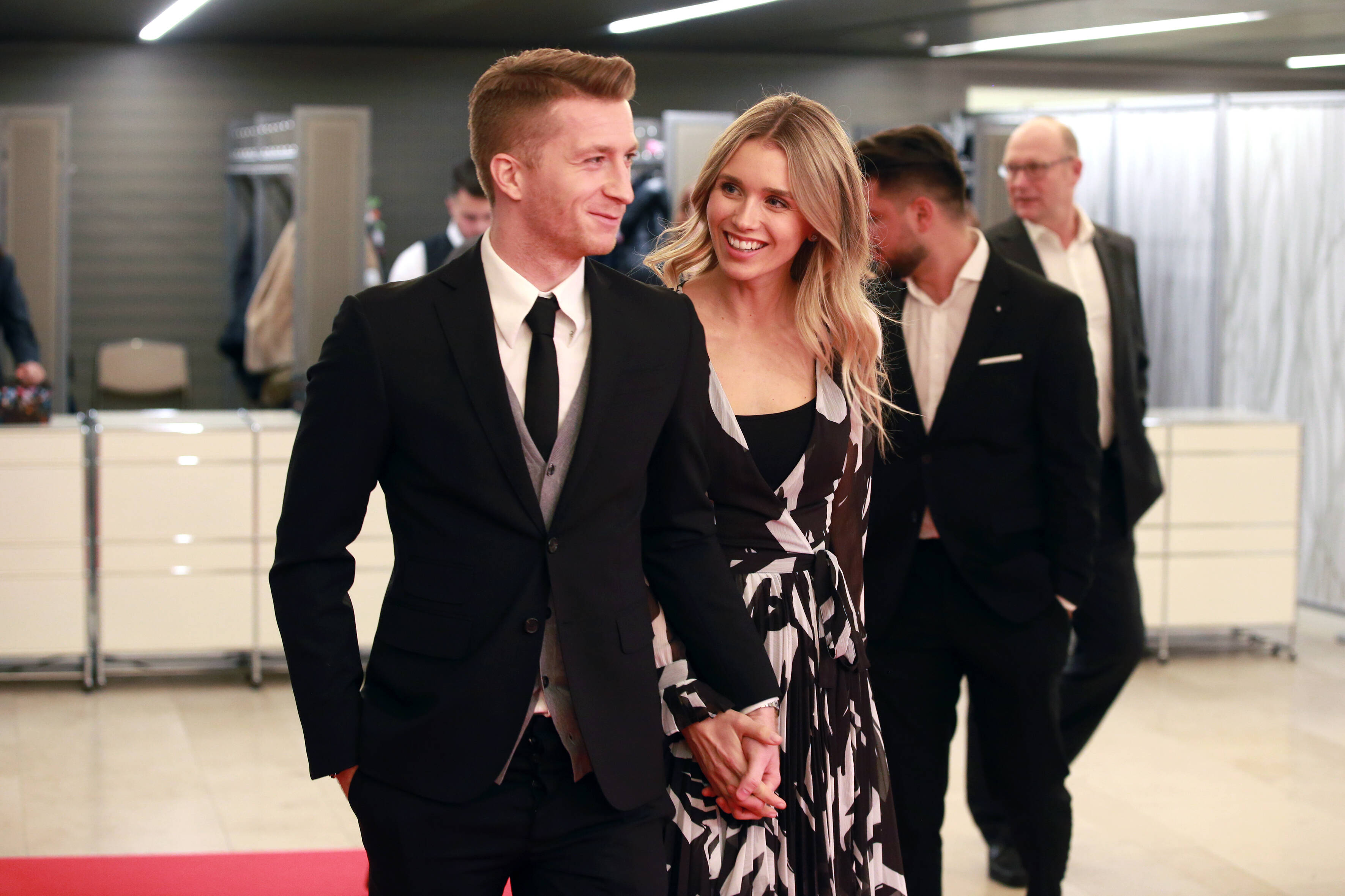 Marco Reus und Scarlett Gartmann-Reus bei der Sports Total Gala in Köln.