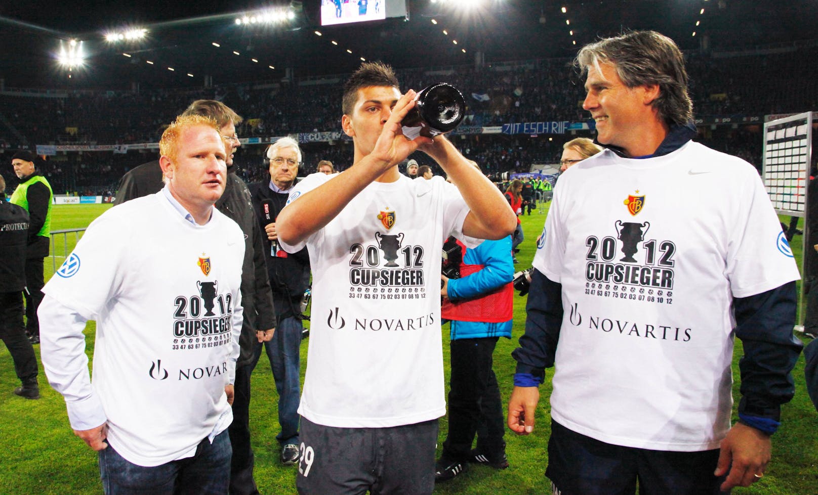 Im Trikot von Basel gelang 2012 der nächste Cup-Triumph.