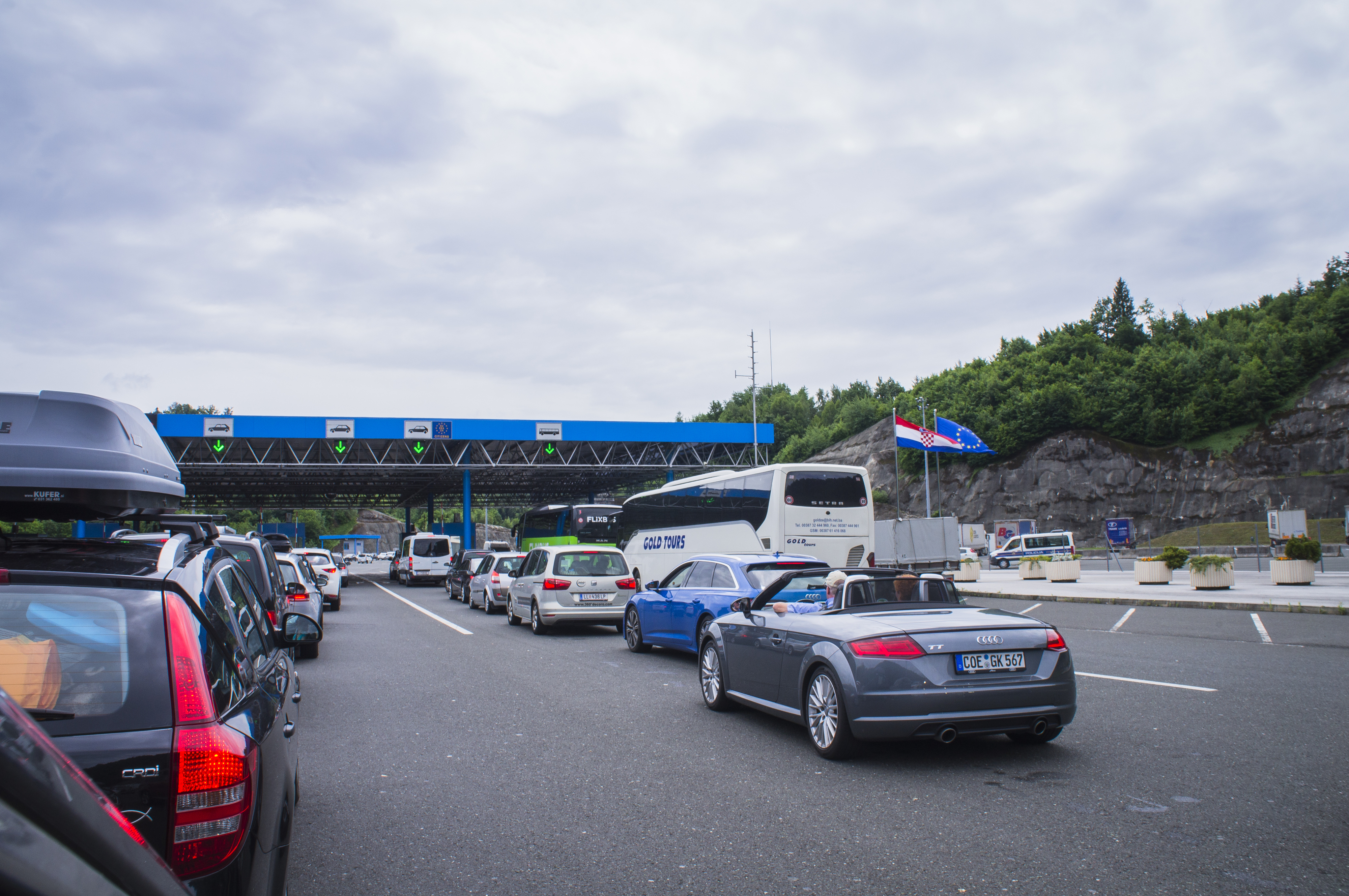 Der Urlaub in Kroatien wackelt.