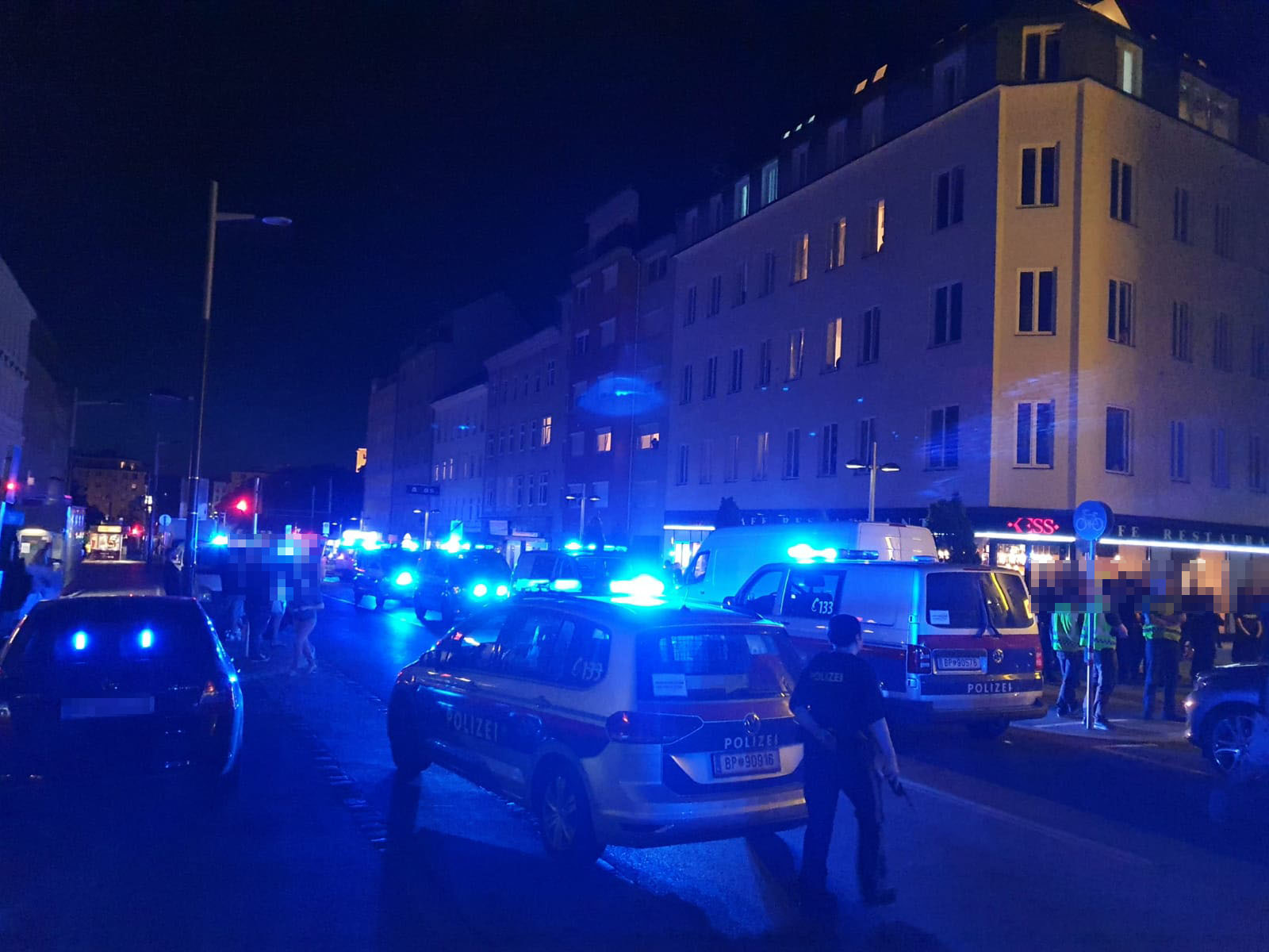 Bange Augenblicke in der Nacht auf Dienstag in Wien. (Symbolfoto)