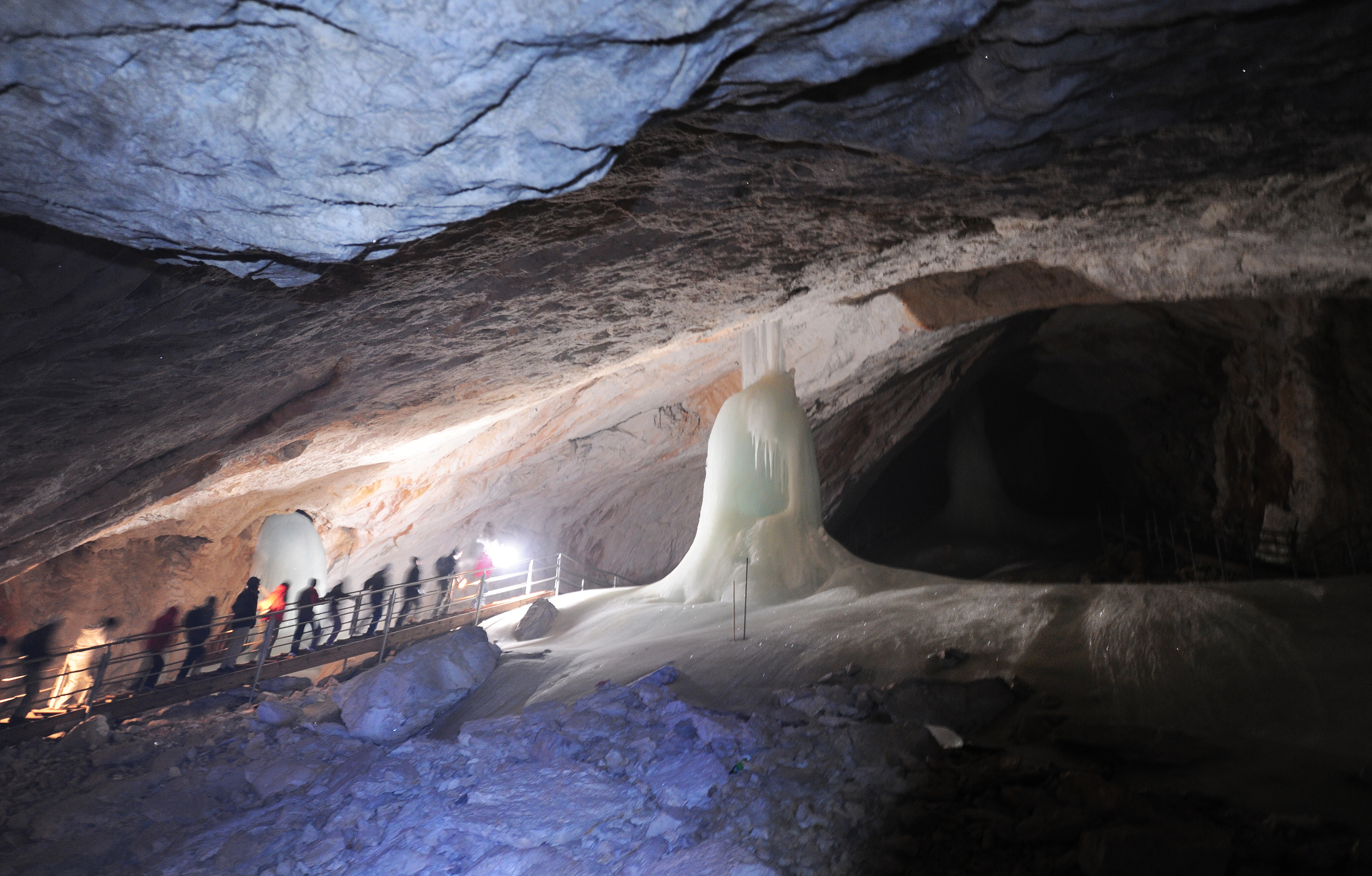 Die Eisriesenwelt ist geschlossen.