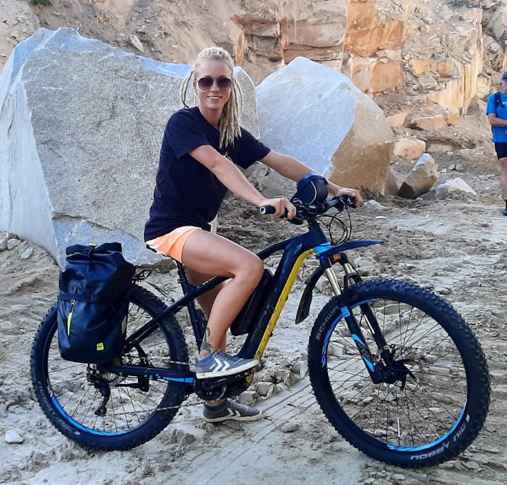 Diebe nahmen das E-Bike der Marke 