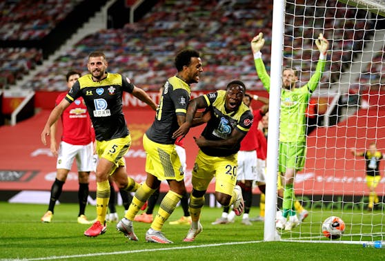 Southampton punktet gegen Manchester United