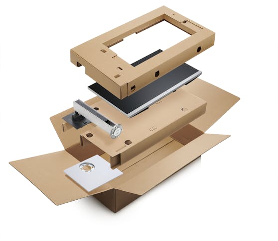 Bis 2025 verpflichtet sich HP, 75 Prozent der Einweg-Kunststoffverpackungen einzusparen.