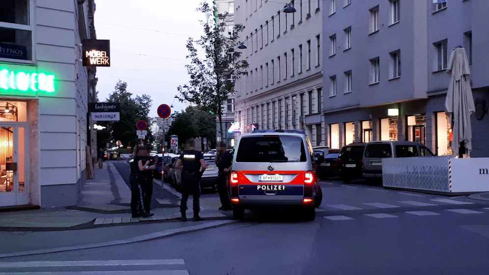 Ein Leser entdeckte einen kleinen Unfall der Polizei.
