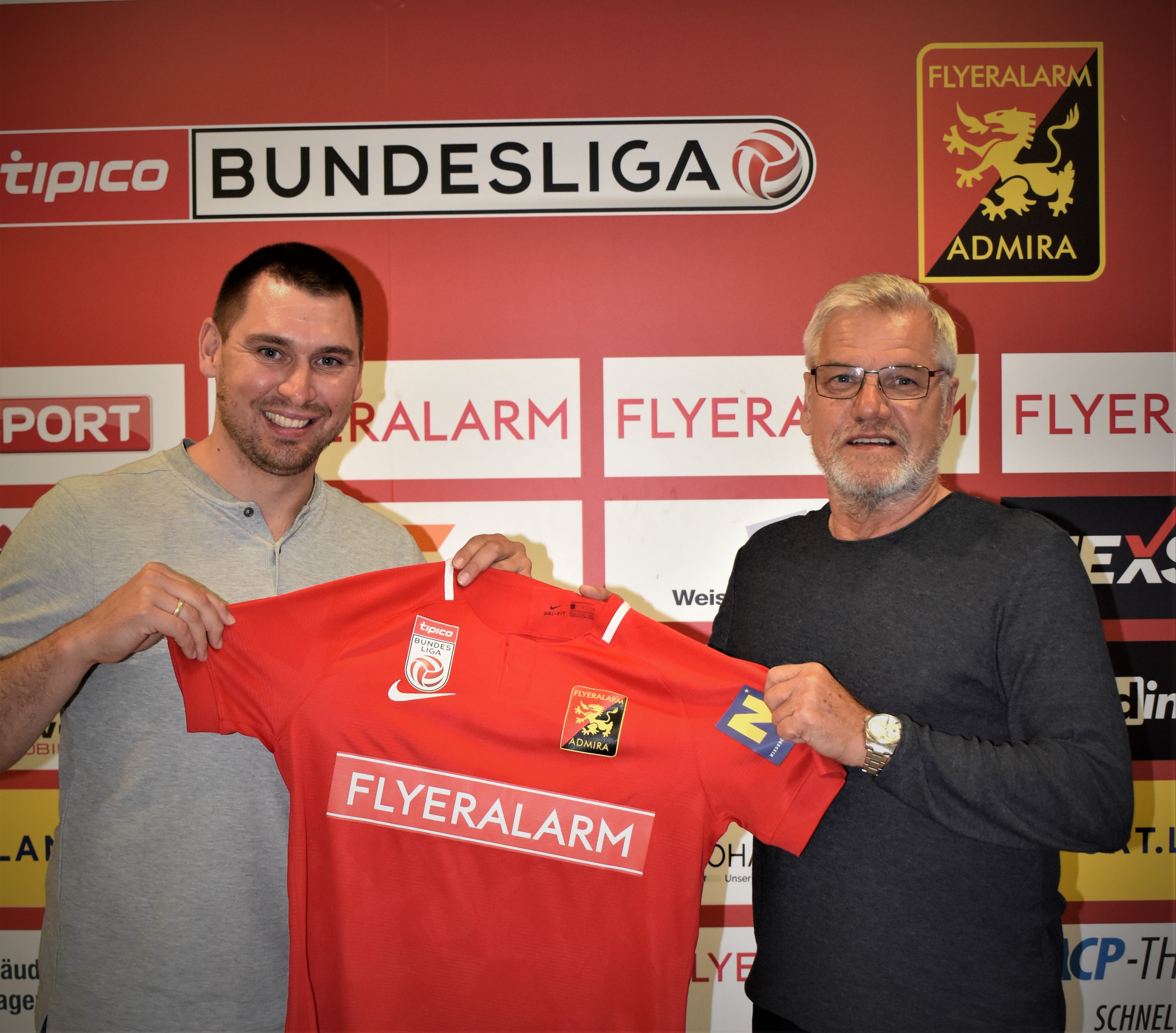 Patrick Helmes und Ernst Baumeister
