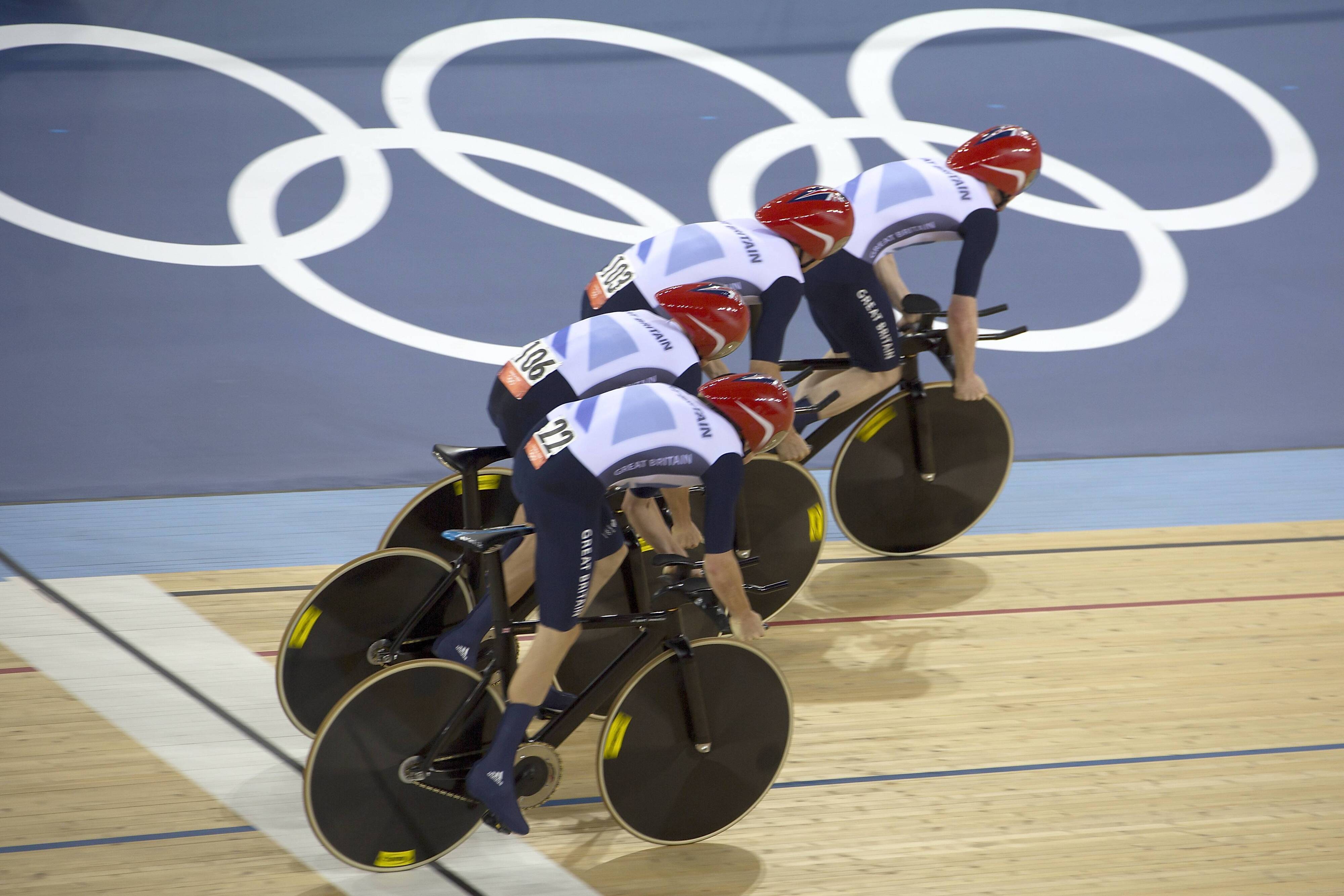 Die britischen Rad-Asse glänzten 2012 in London.