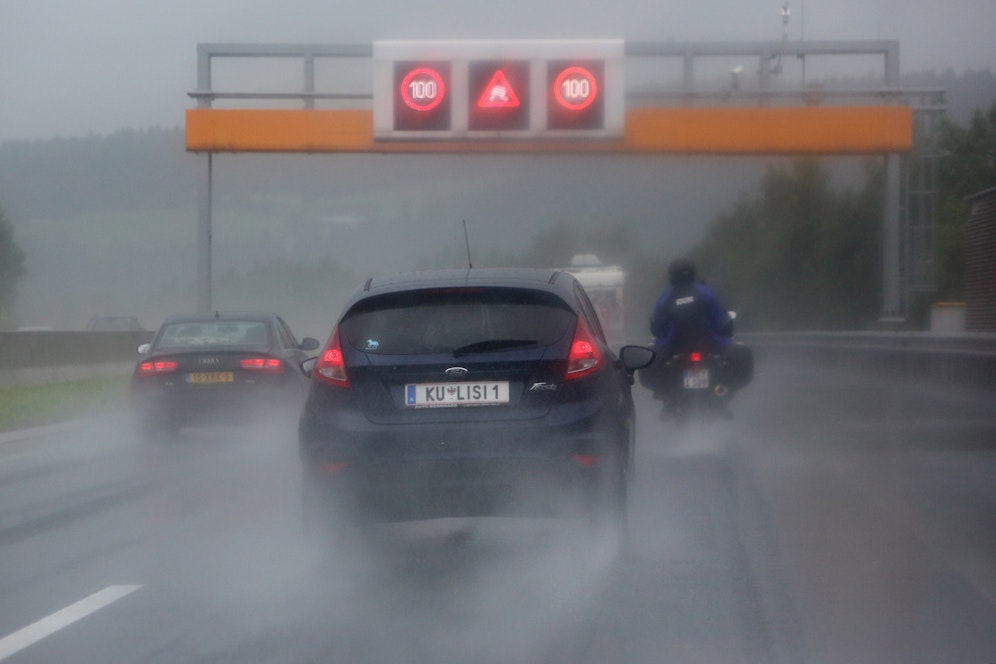 Regen kühlt Österreich ab