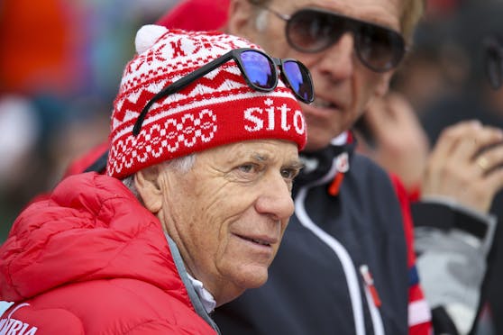 Peter Schröcksnadel arbeitet am Saisonauftakt in Sölden.